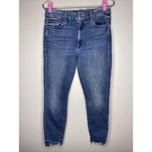 Mother High Waisted Looker Ankle Chew in Just Like the Ones We Used to Know 30